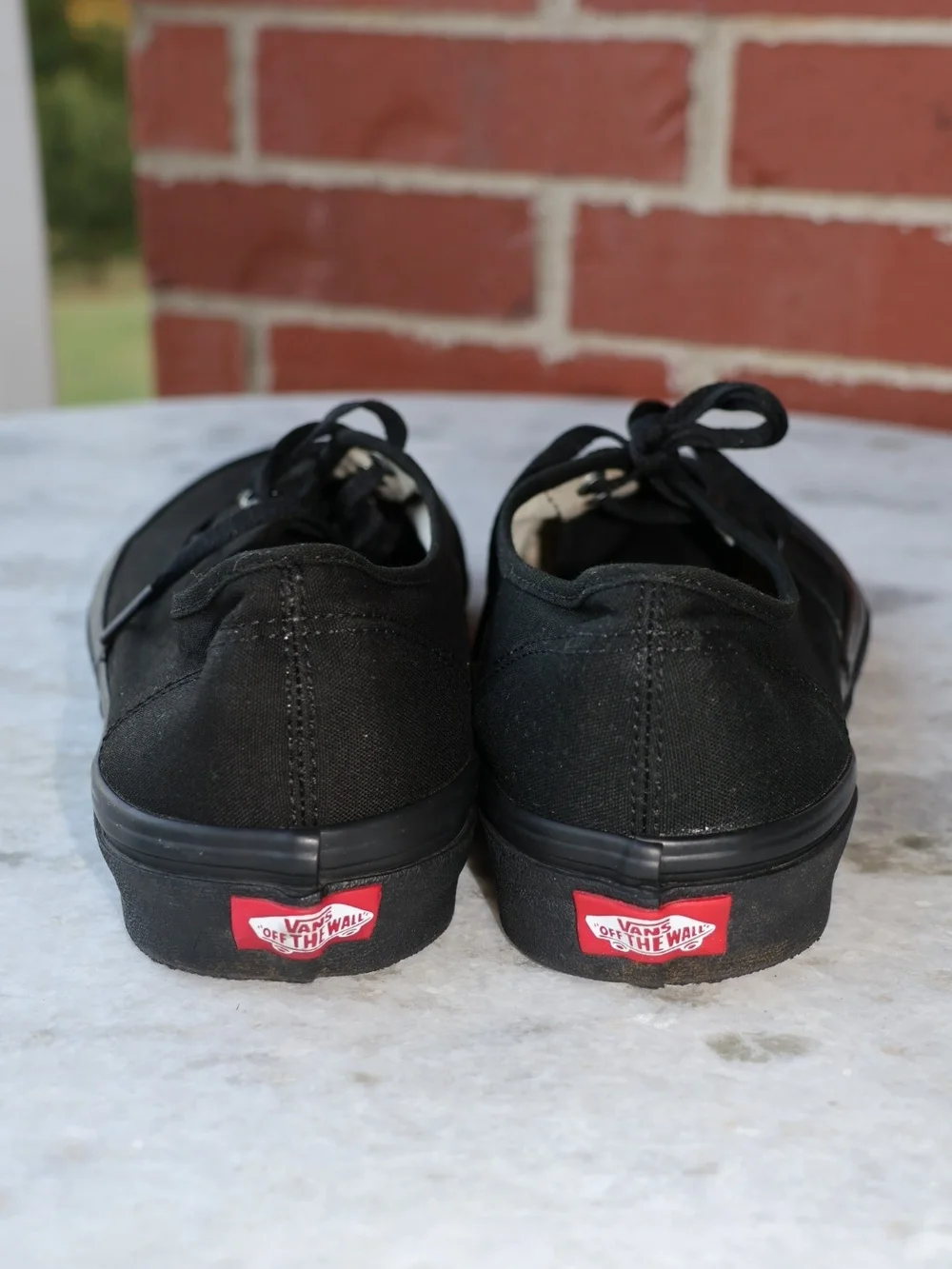 Vans authentic blackout
